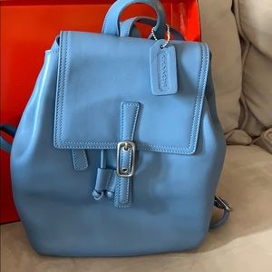 Coach Leather Backpack